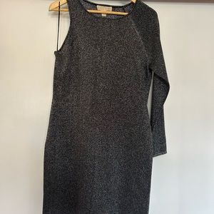 Pre-owned  Woman’s Michael Kors  Metallic One Sleeve Dress
